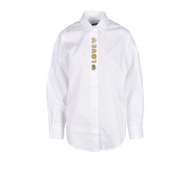 Love Moschino Women Classic Cotton Shirt