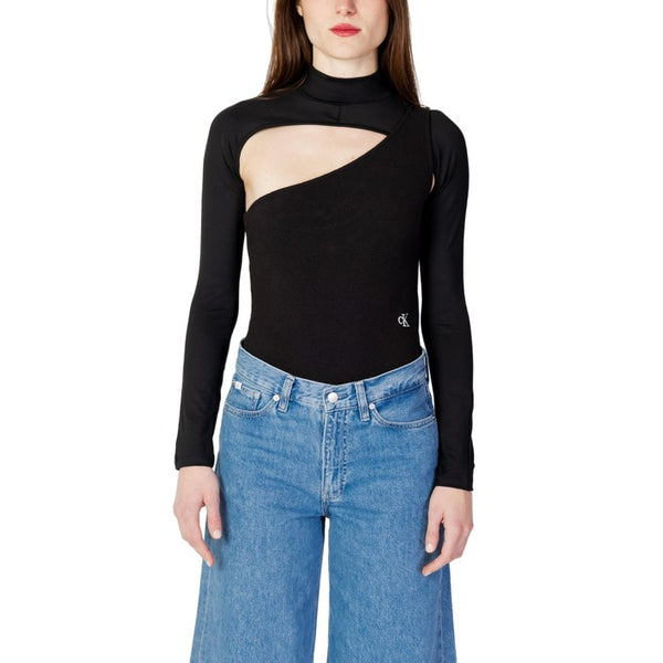 Calvin Klein Women Cut Out Long Sleeve