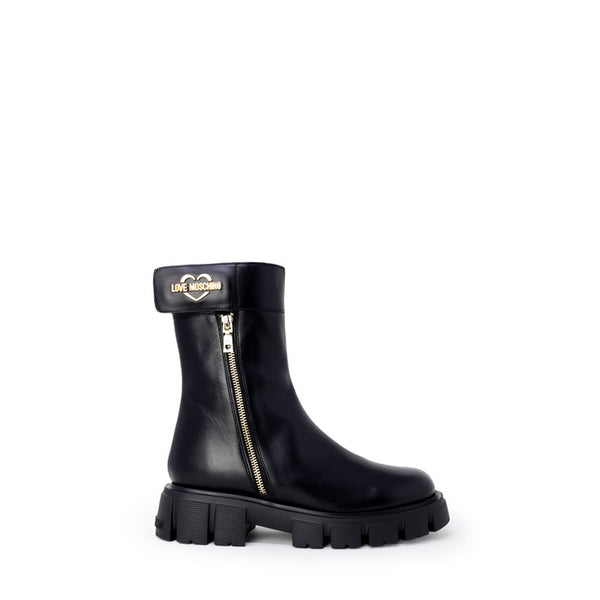 Love Moschino Women Zip-up Chunky Boots