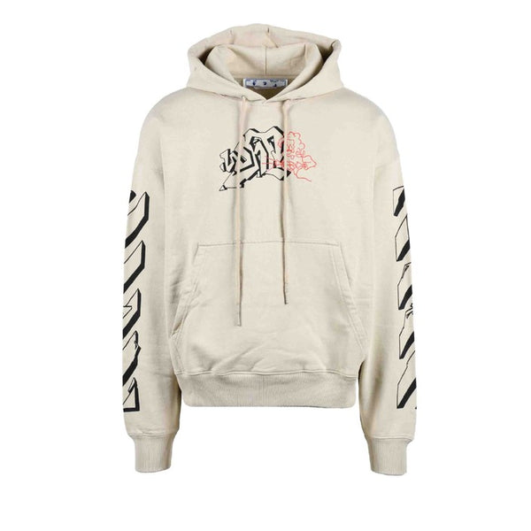 Off-white Men Graphic Sweatshirt Hoodie