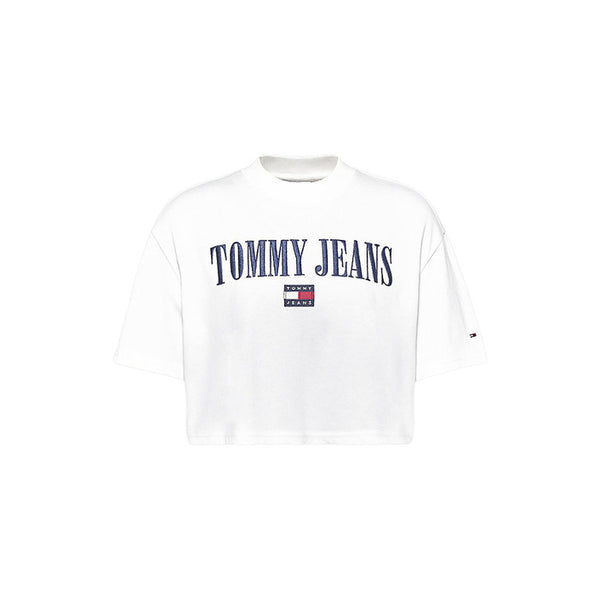 Tommy Hilfiger Logo Cropped T-shirt