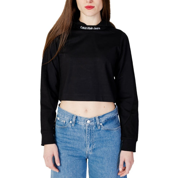 Calvin Klein Jeans Women Cropped Hoodie