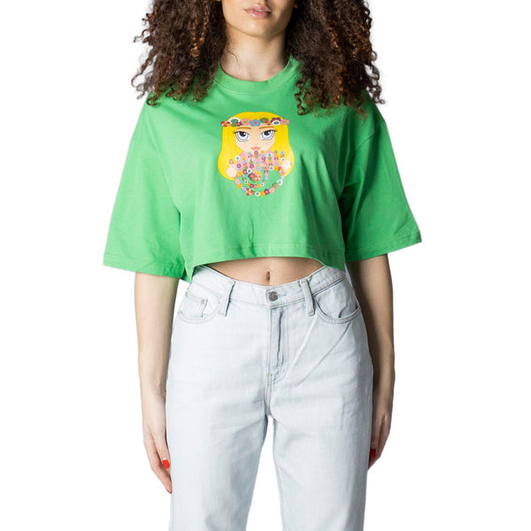 Chiara Ferragni Print Crop Top