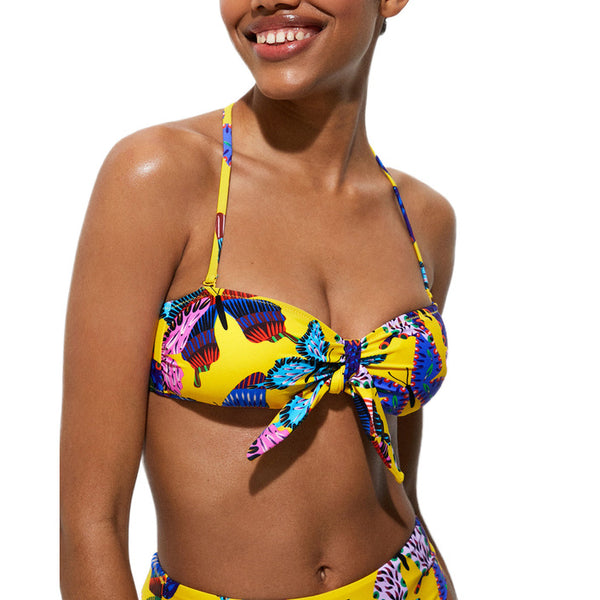 Desigual Butterly Bikini Top