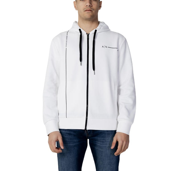 Armani Exchange Men Zip-up Hooded Sweatshirt