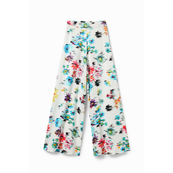 Desigual Women Wide Leg Summer Trousers