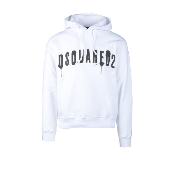 Dsquared Men Spray Paint Logo Sweatshirt Hoodie