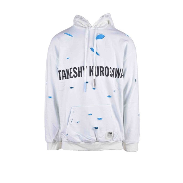 Takeshy Kurosawa Men Ripped Hoodie