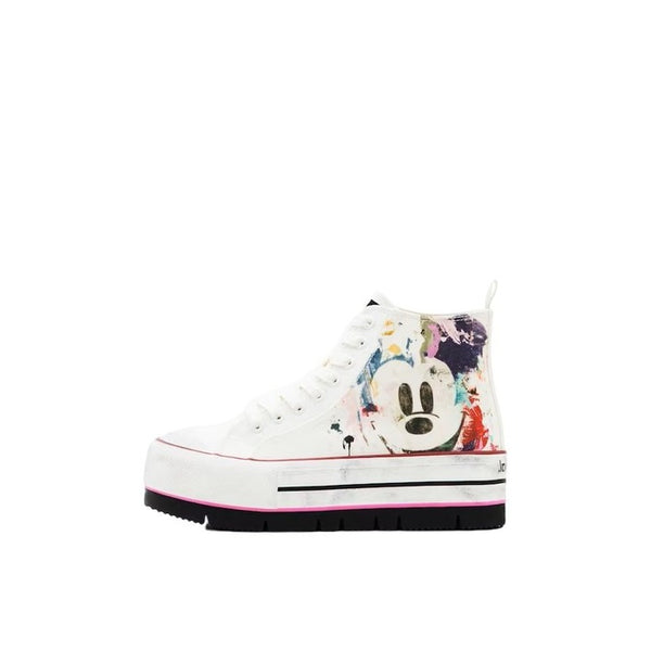 Desigual Women Mickey Platform Trainers