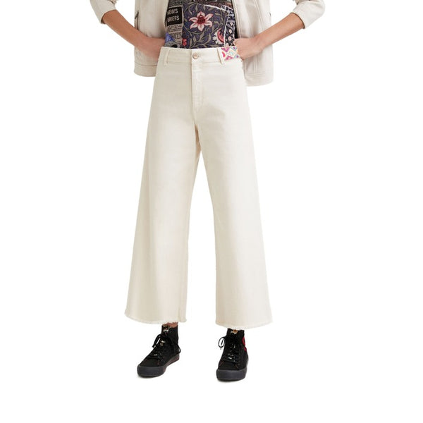 Desigual Women Wide Leg Trousers