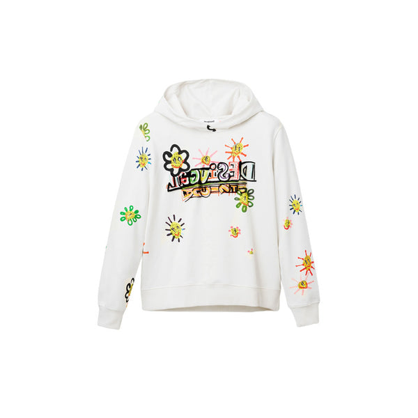 Desigual Women Floral Sweatshirt