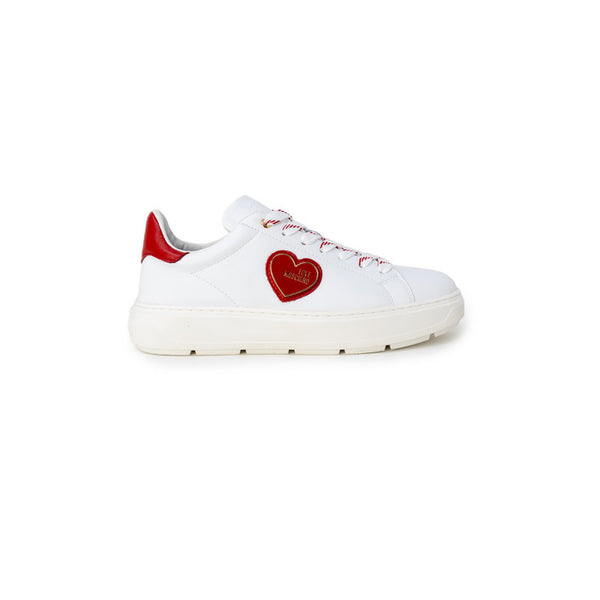 Love Moschino Women Enameled Heart Trainers