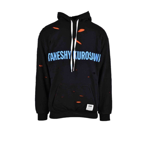 Takeshy Kurosawa Men Ripped Hoodie